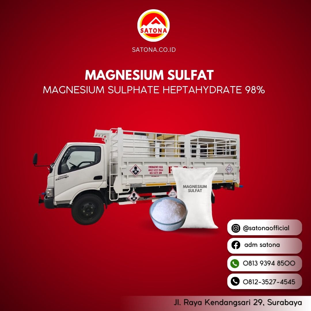 Pilihan Terbaik untuk Industri Anda: Magnesium Sulfat Impor China Berkualitas Tinggi! <h2>Solusi Terbaik untuk Produksi Berkualitas: Magnesium Sulfat Impor China!&nbsp;</h2><p>Tingkatkan kualitas produksi Anda dengan <strong>Magnesium Sulfat Impor China</strong> berkualitas tinggi! Apakah Anda mencari produk unggulan untuk kebutuhan industri? Kami hadir dengan <strong>Magnesium Sulfat Impor China</strong> yang siap memenuhi standar terbaik dan mendukung keberhasilan produksi Anda.&nbsp;</p><p>💥 <strong>Pesan Sekarang!</strong><br>Kunjungi website kami di <a href="http://www.satona.co.id"><span style="text-decoration: underline;">www.satona.co.id</span></a> atau hubungi kami langsung di WhatsApp <strong>0813-9394-8500</strong>. Kami siap melayani Anda!<br>📍 <strong>Alamat Kantor:</strong> PT. SATONA</p><p>Jangan lewatkan kesempatan untuk mendapatkan produk unggulan ini. <strong>Kualitas Terbaik, Harga Terjangkau!</strong> 💯</p><p><br></p>